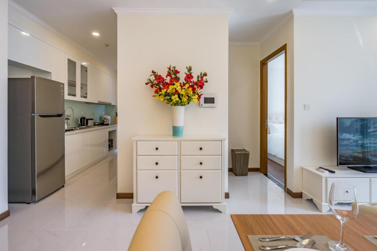 Luxury Vinhomes Central Park Humi Apartment Ho-Chi-Minh-Stadt Exterior foto